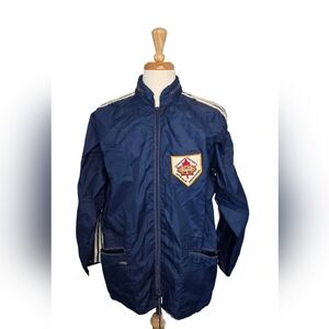 Vintage Adidas Canadian Football Windbreaker Jacket Spring Size XL 90s Y2K